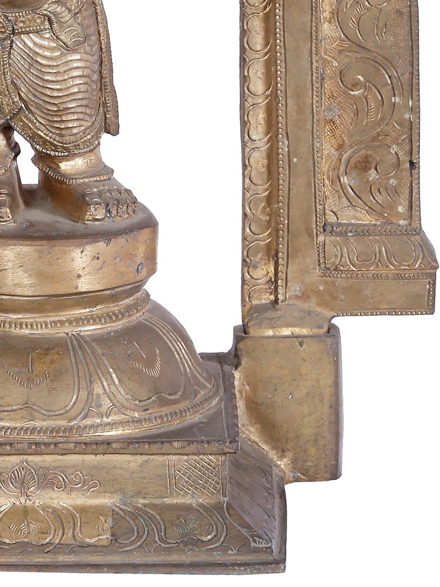 22'' Ekadanta Ganapati Bronze Sculpture | Panchaloha Bronze Statue From Swamimalai.