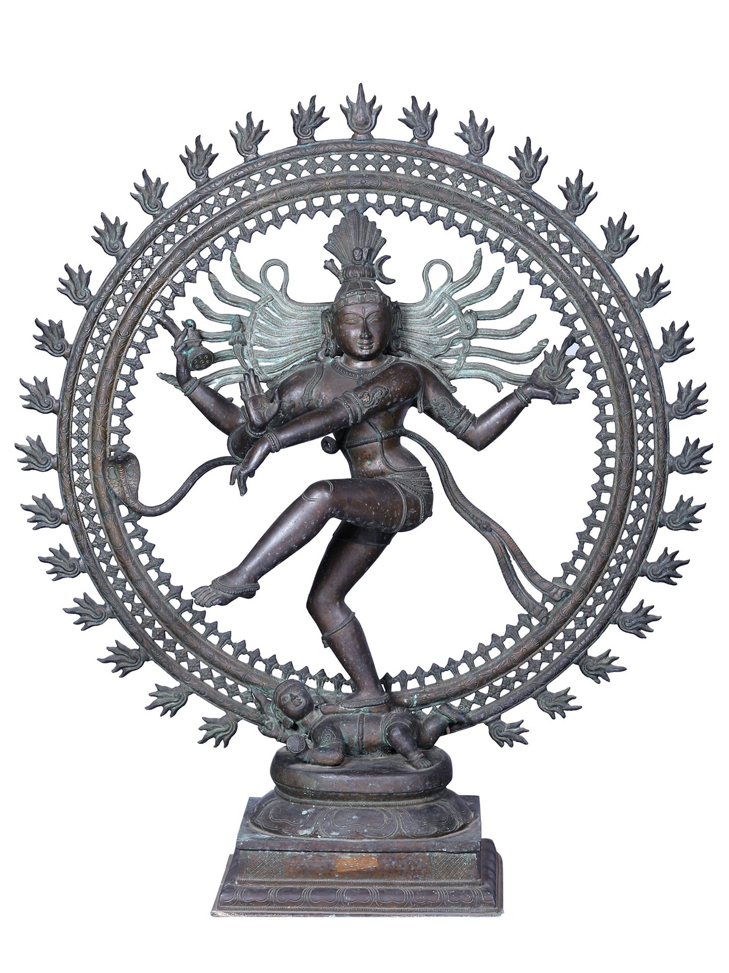 40" Large Lord Nataraja Statue | Panchaloha Bronze Statue From Swamimalai | Statue For Temple