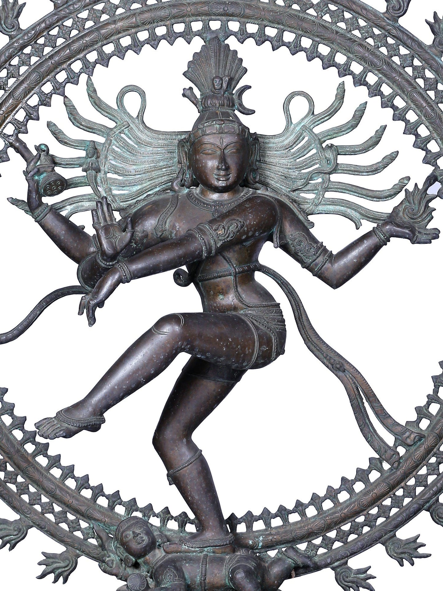 40" Large Lord Nataraja Statue | Panchaloha Bronze Statue From Swamimalai | Statue For Temple