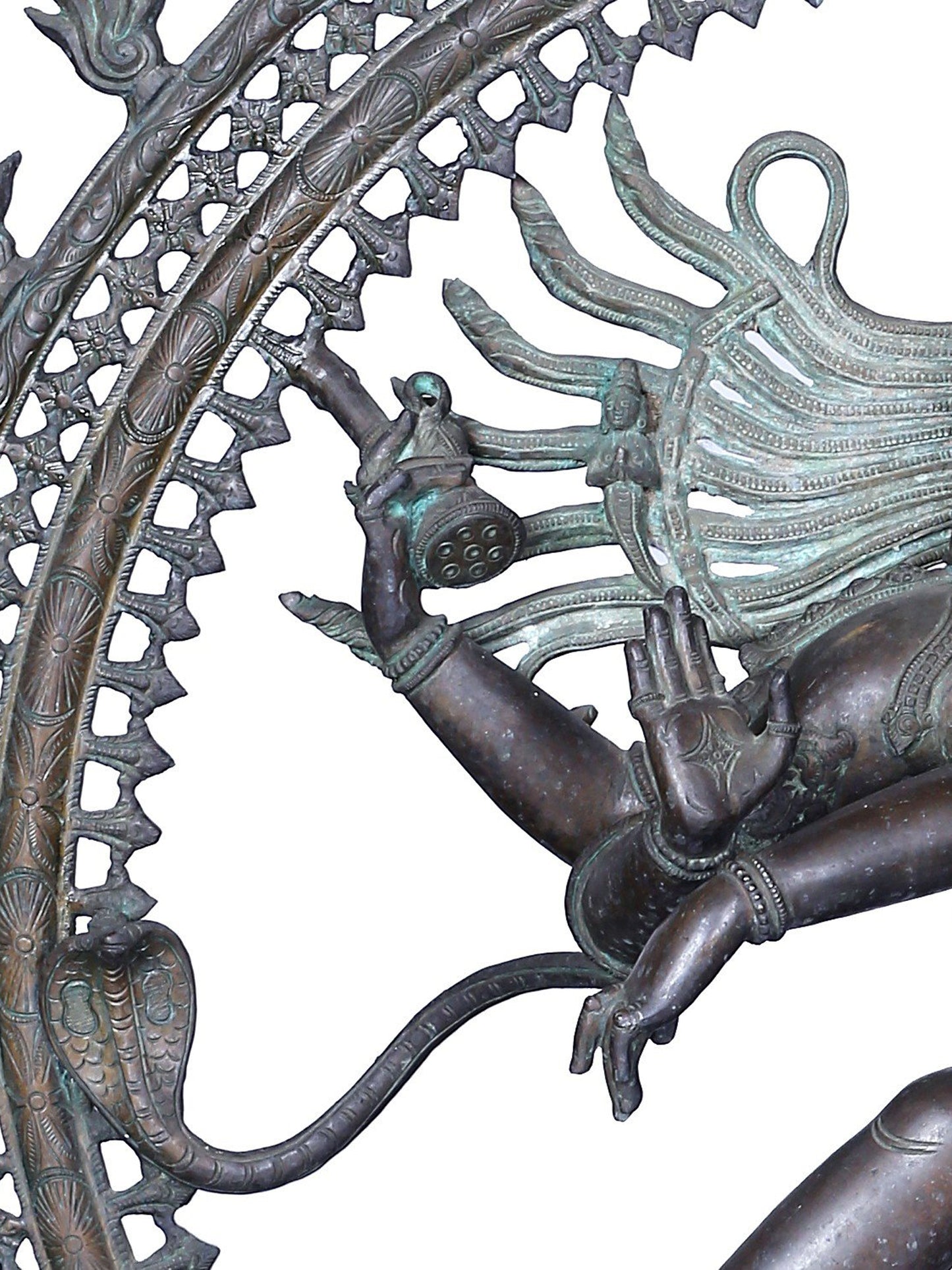 40" Large Lord Nataraja Statue | Panchaloha Bronze Statue From Swamimalai | Statue For Temple