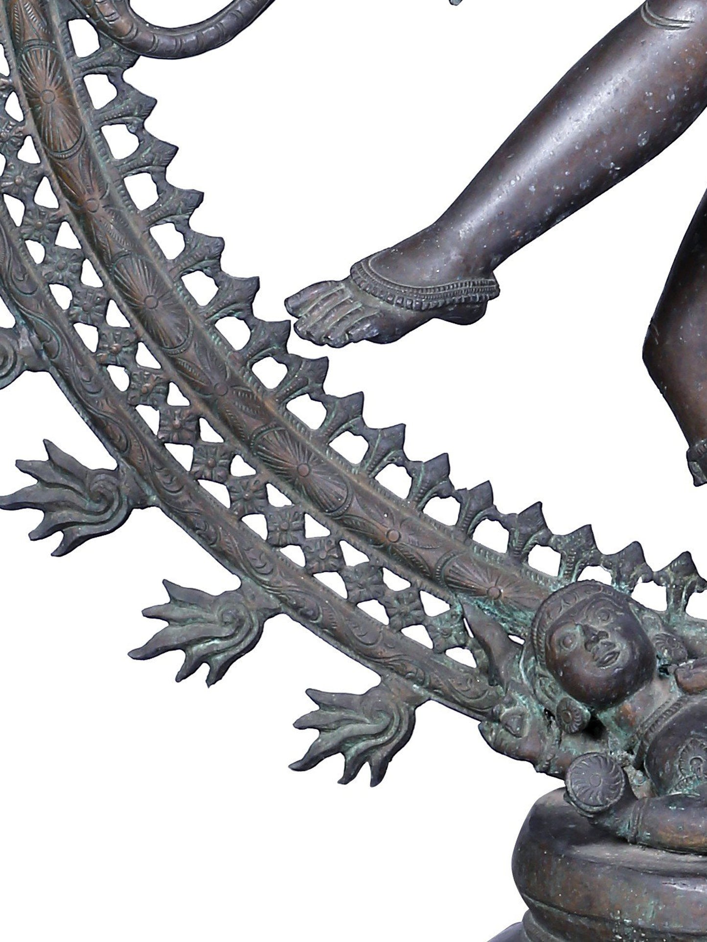 40" Large Lord Nataraja Statue | Panchaloha Bronze Statue From Swamimalai | Statue For Temple