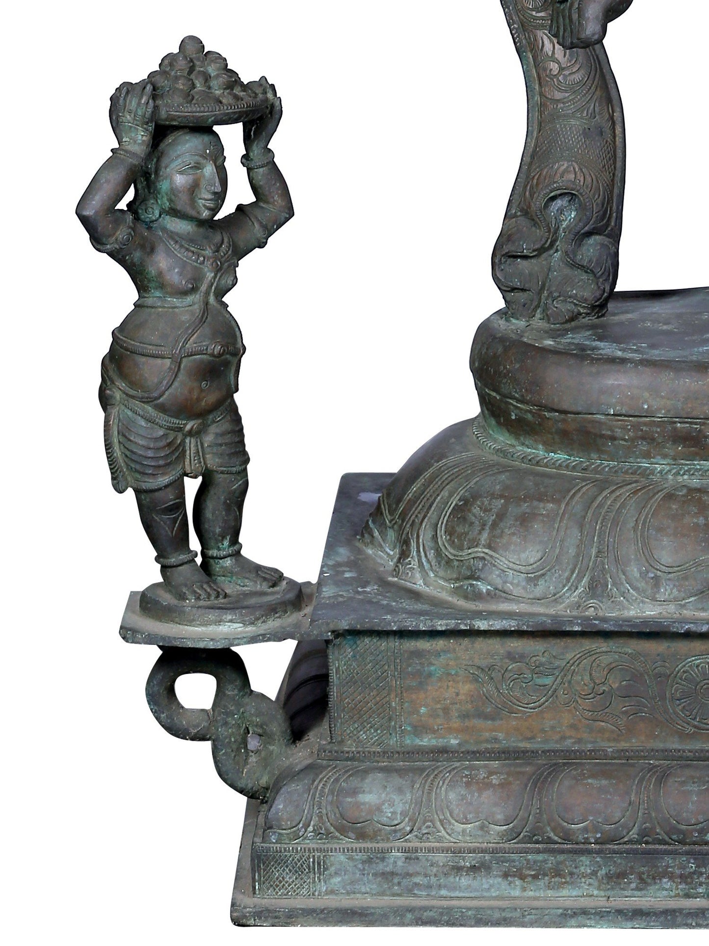 36" Large Dancing Ganesha In Panchaloha Bronze | Idol From Swamimalai | Bronze Statue.