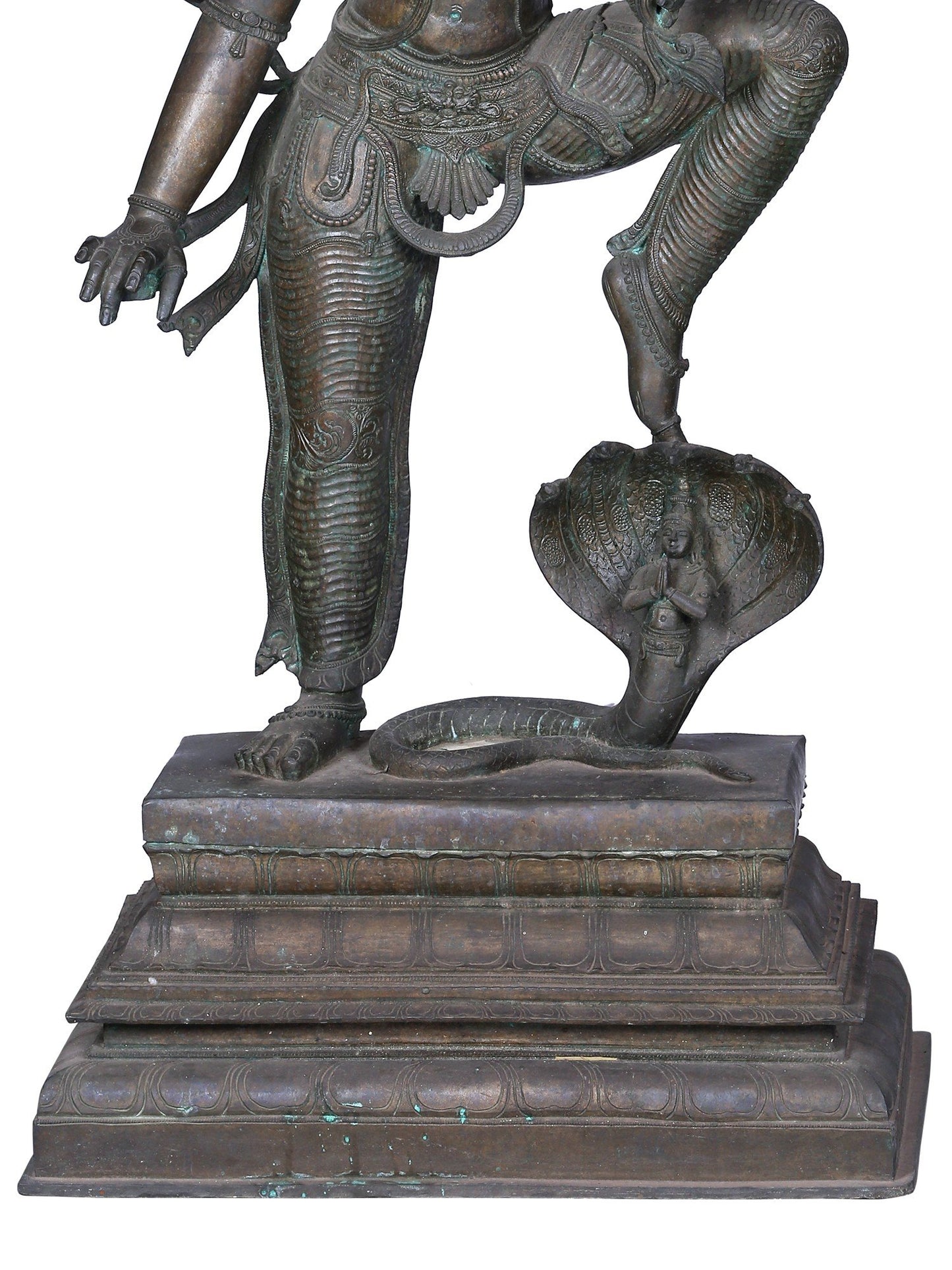 40" Large Varaha Avatara Of Lord Vishnu With Devi Lakshmi | Panchaloha Bronze Statue From Swamimalai