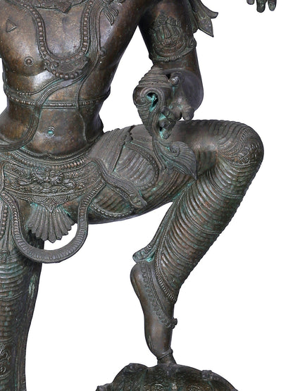 40" Large Varaha Avatara Of Lord Vishnu With Devi Lakshmi | Panchaloha Bronze Statue From Swamimalai