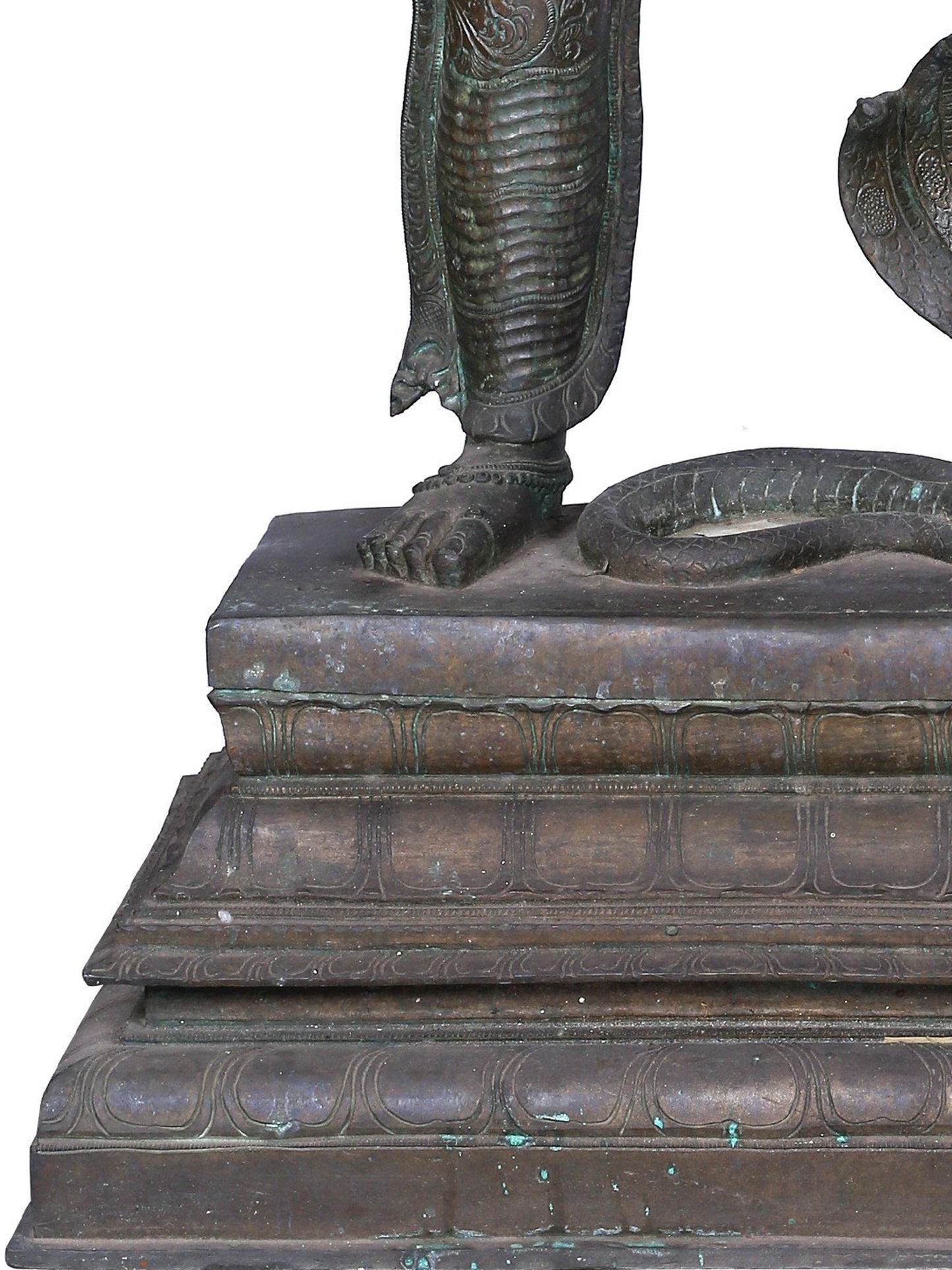 40" Large Varaha Avatara Of Lord Vishnu With Devi Lakshmi | Panchaloha Bronze Statue From Swamimalai