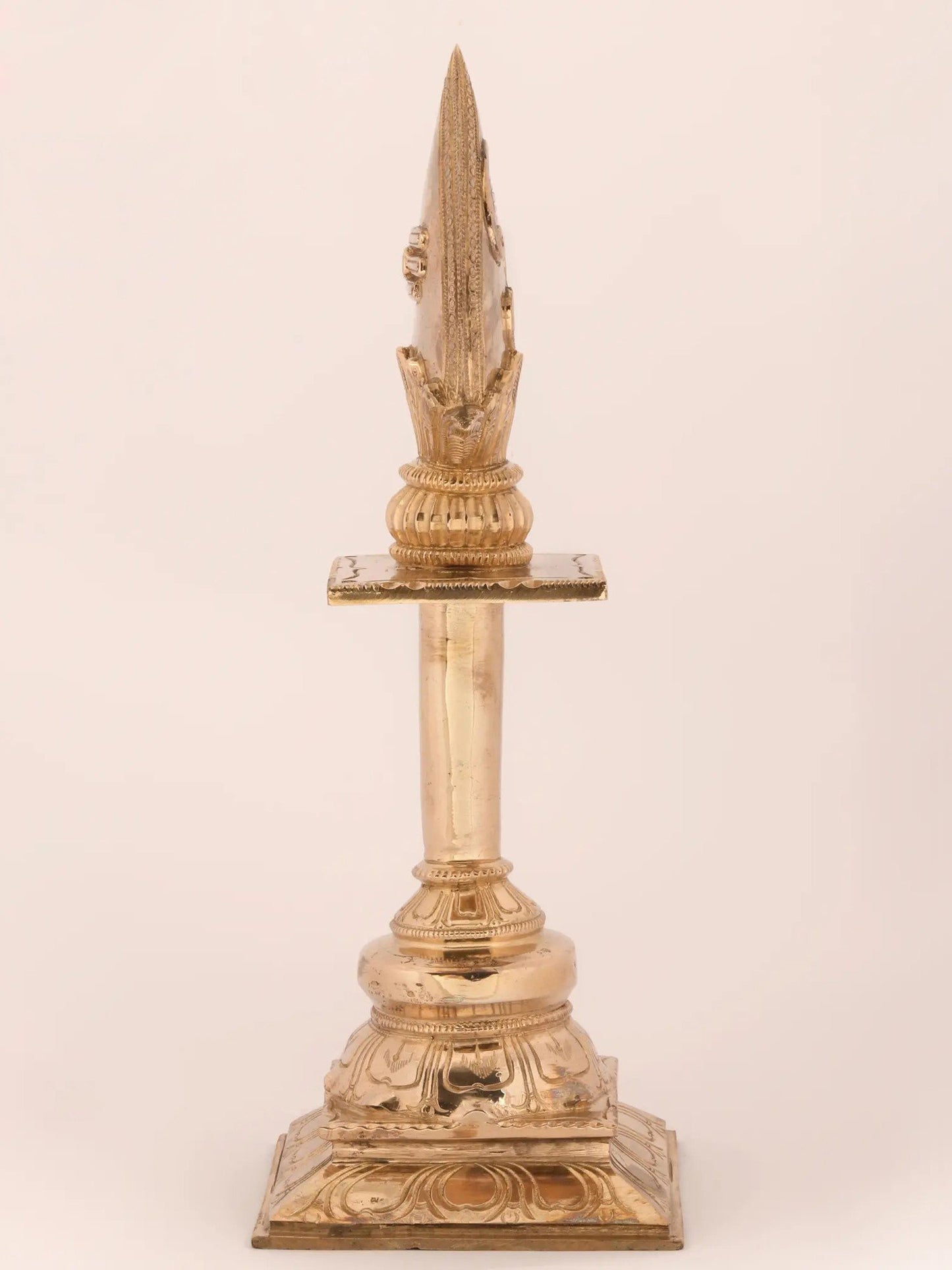 12'' Holy Vel With Stand - Bronze Statue| Decorative Bronze Idol | Bronze Statue For Temple