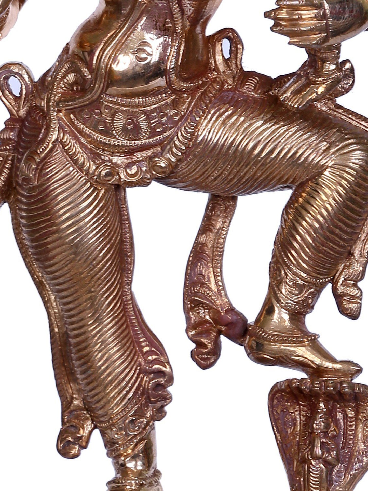 9" Bronze Standing Lord Varaha With Goddess Lakshmi | Handmade Idol | Bronze Statue