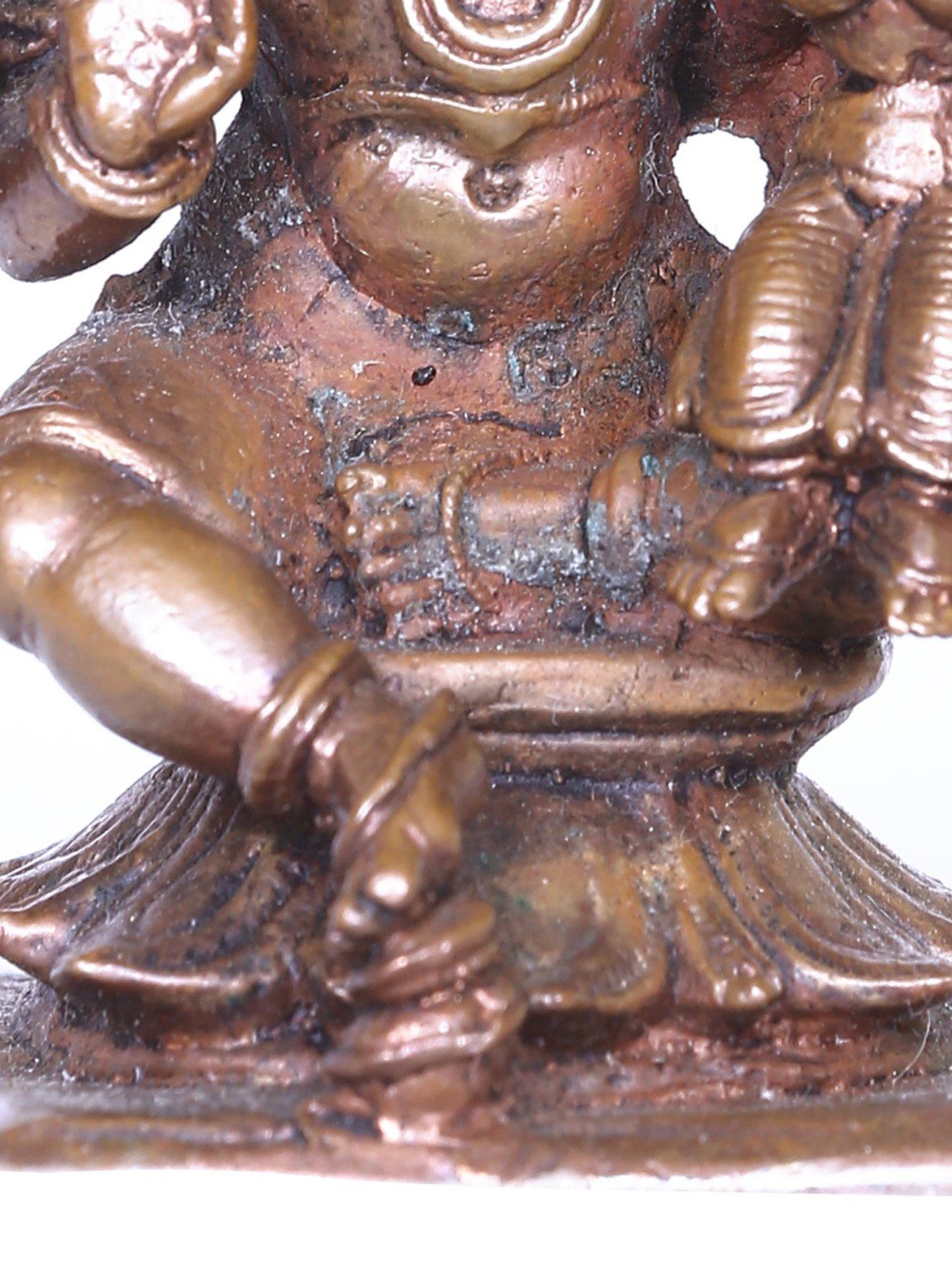 3'' Small Varaha Idol (Vishnu) With Goddess Lakshmi | Handmade Idol | Bronze Statue