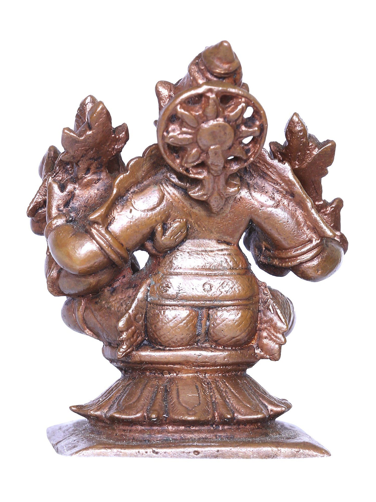 3'' Small Varaha Idol (Vishnu) With Goddess Lakshmi | Handmade Idol | Bronze Statue