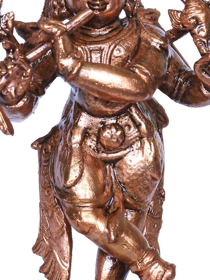 4'' Venugopal Krishna Bronze Statue | Handmade Idol | Bronze Krishna Idol