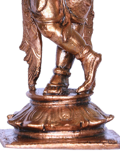 4'' Venugopal Krishna Bronze Statue | Handmade Idol | Bronze Krishna Idol