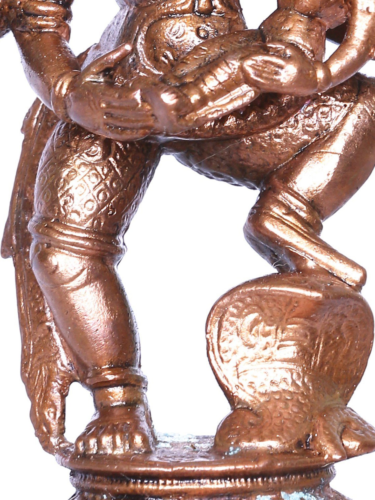 4'' Small Lord Varaha Carrying Bhudevi In Bronze | Handmade Idol | Bronze Statue