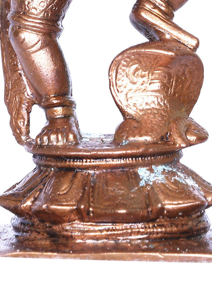 4'' Small Lord Varaha Carrying Bhudevi In Bronze | Handmade Idol | Bronze Statue