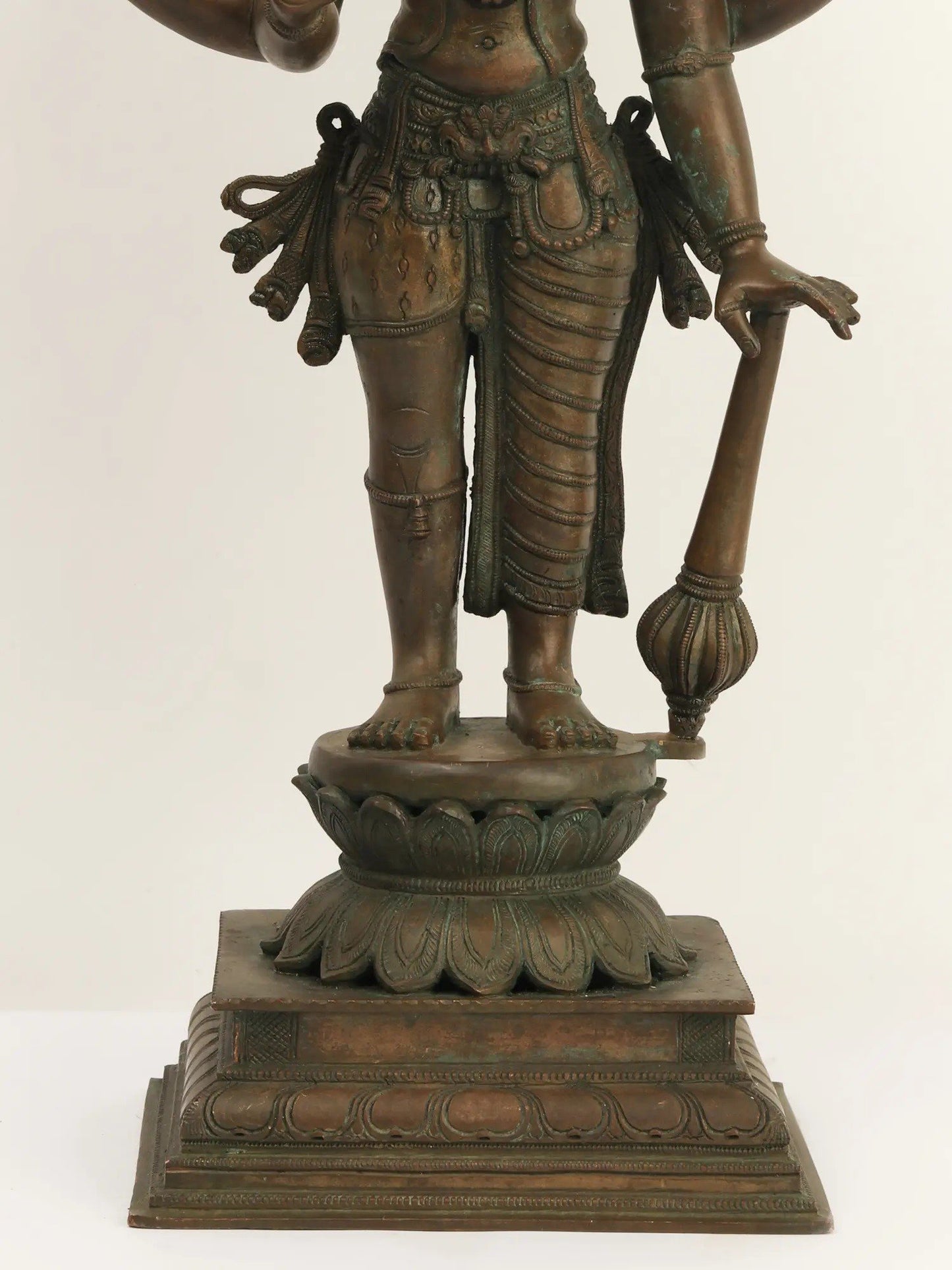 21" Bronze Hari-Hara Statue | The Deity Who Is Both Shiva And Vishnu | Handmade Bronze Idol