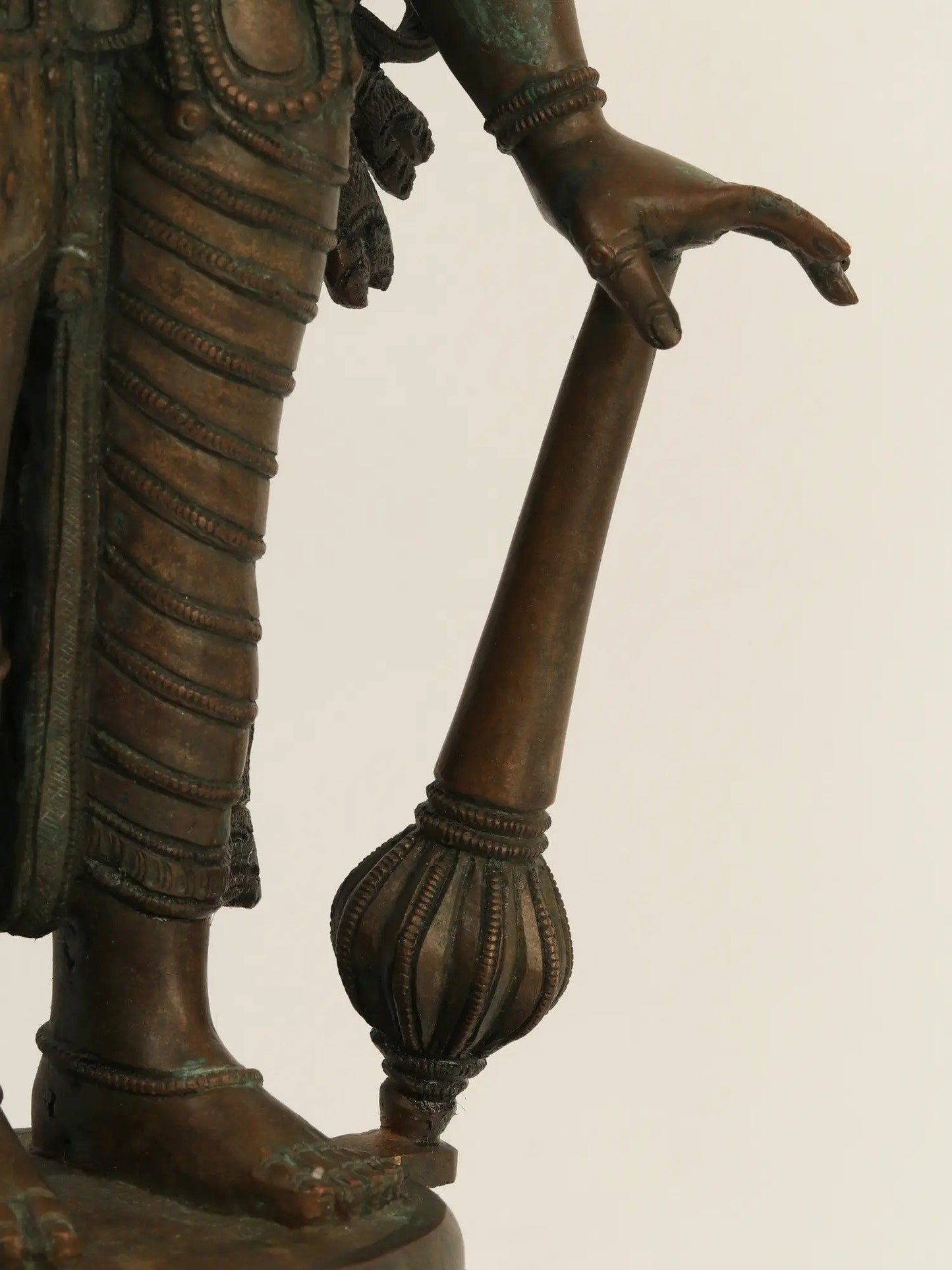 21" Bronze Hari-Hara Statue | The Deity Who Is Both Shiva And Vishnu | Handmade Bronze Idol