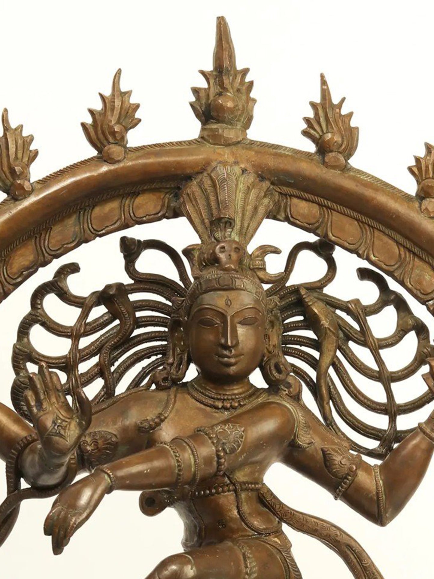 24" Nataraja (Dancing Shiva) Bronze Statue | Handmade Idol | Lord Shiva Statue