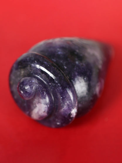 2" Small Natural Gemstone Conch | Handmade Conch | Gem Stone Conch | Puja & Ritual Item