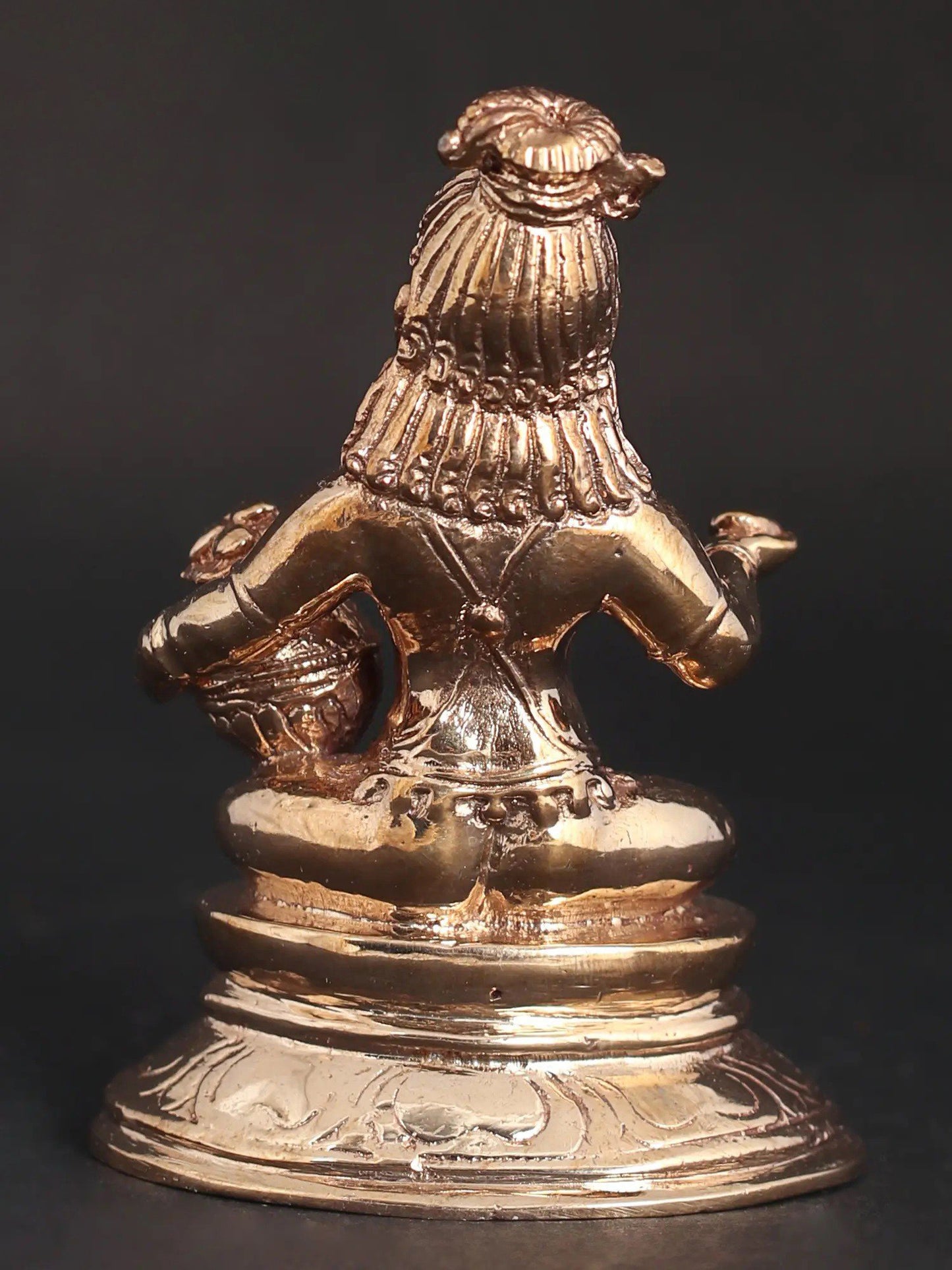 2" Bal Krishna In Bronze Statue | Handmade Idol | Bala Gopala | Little Krishna Bronze Figurine