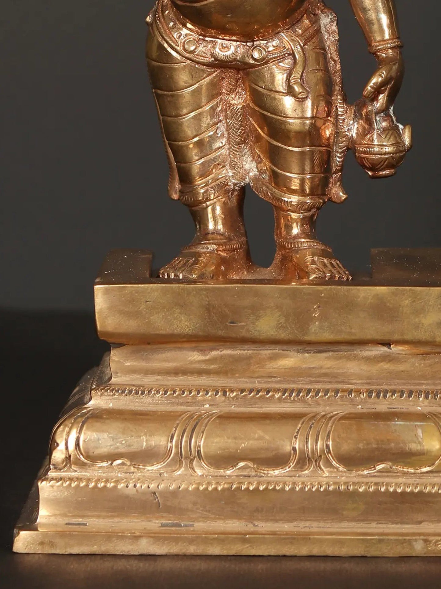 9" Agastya Muni With His Wife Lopamudra In  Bronze Statue | Handmade Idol | Bronze Figurine