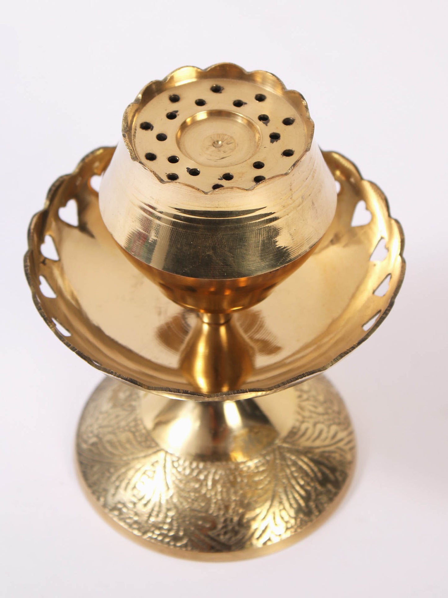 Brass Designer Agarbatti Stand | Handmade