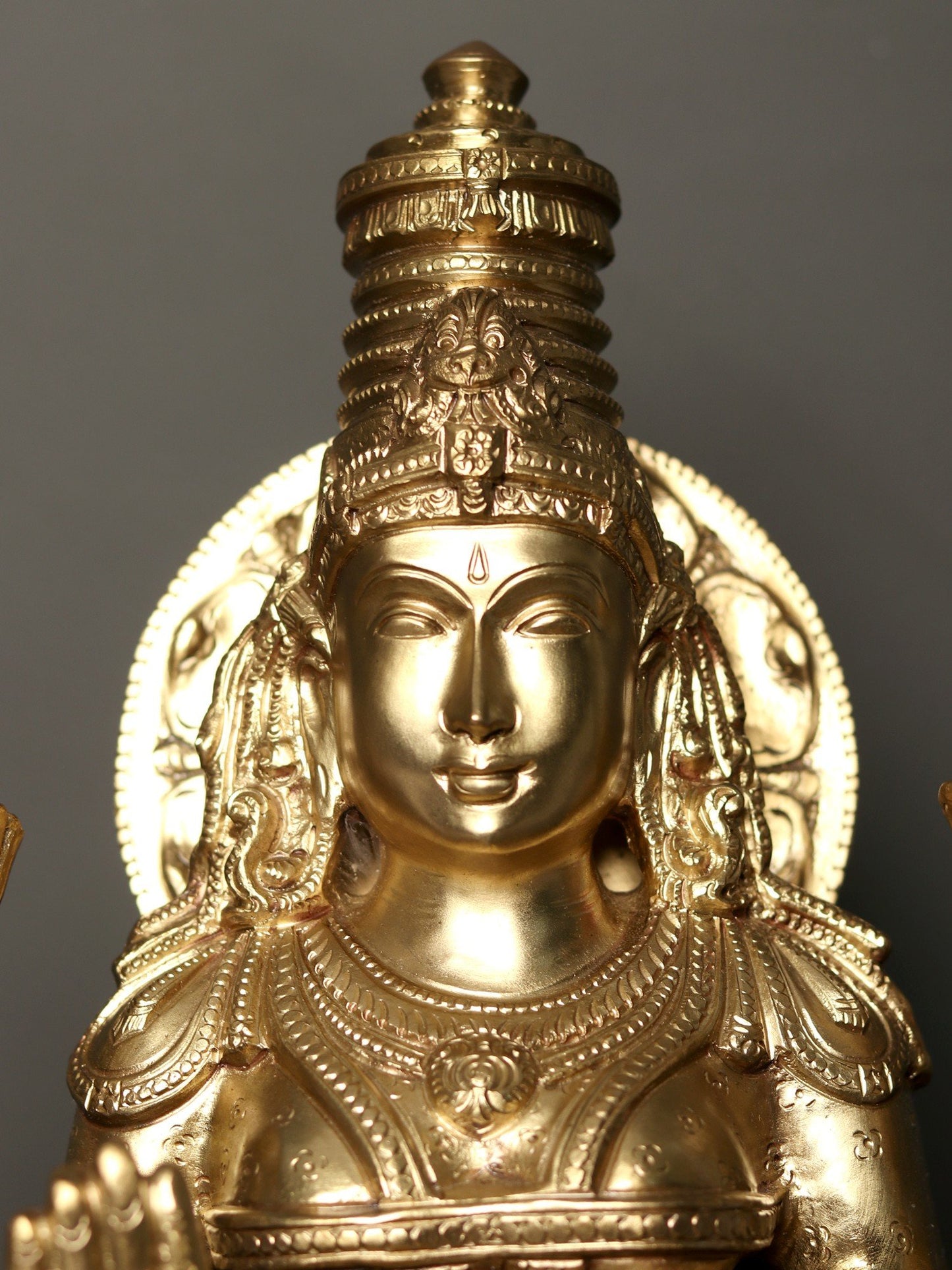 16" Bronze Goddess Lakshmi Statue - Supreme Goddess In Vaishnavism | Handmade Idol | Goddess Figurine For Temple