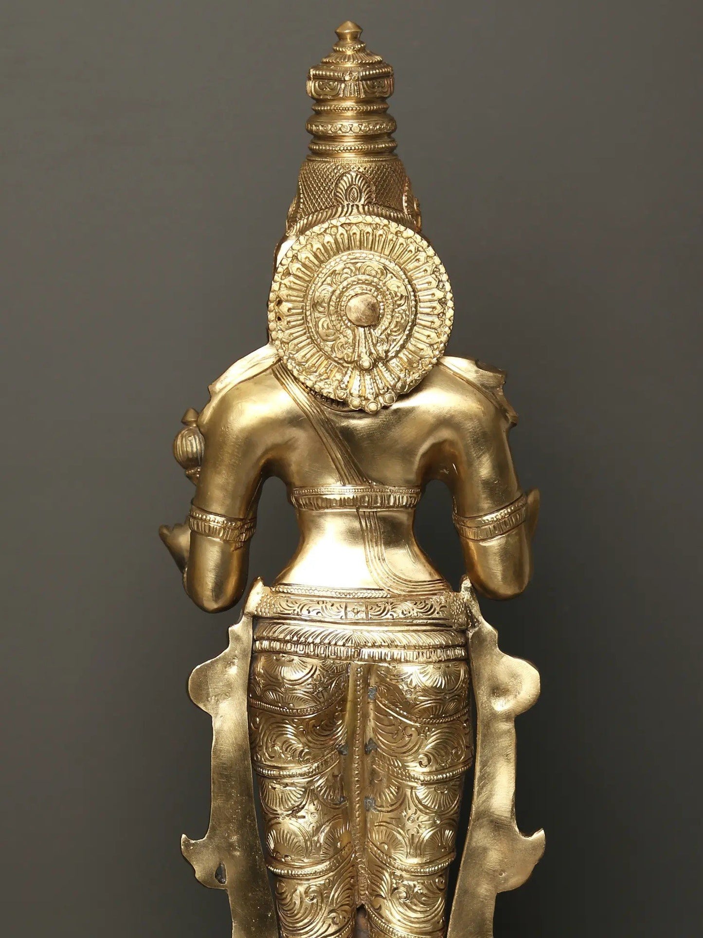 27" Lord Surya - God Of The Sun | Handmade Idol | Bronze Statue For Temple