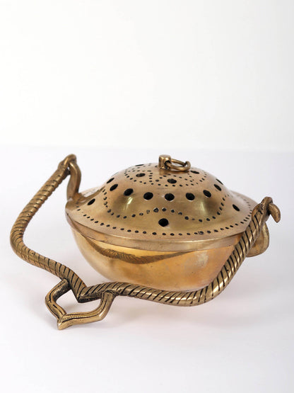 7" Brass Incense Burner | Handmade