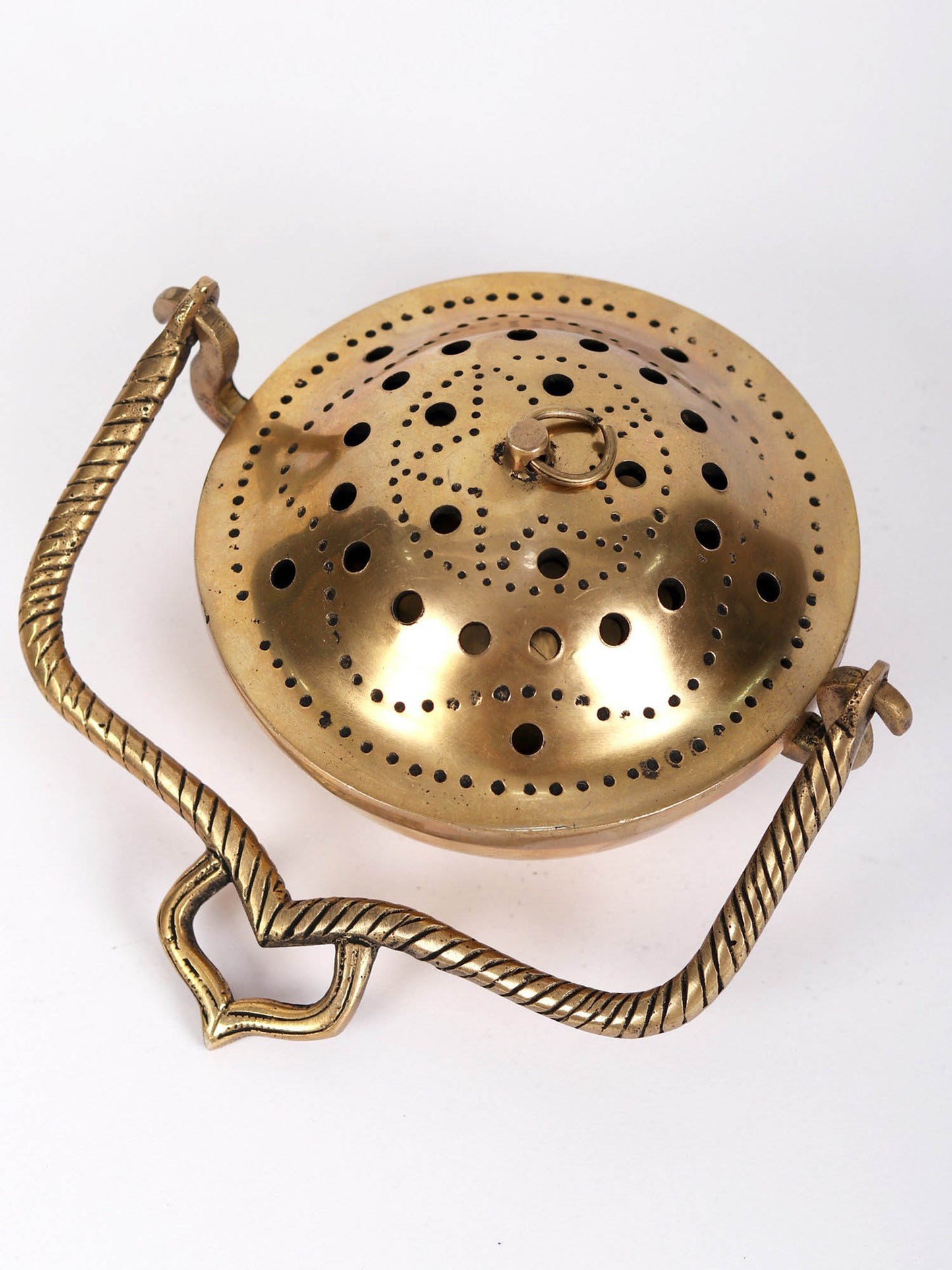 7" Brass Incense Burner | Handmade