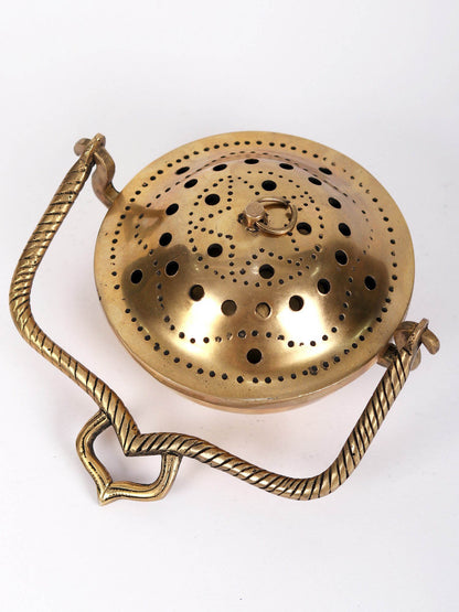 7" Brass Incense Burner | Handmade