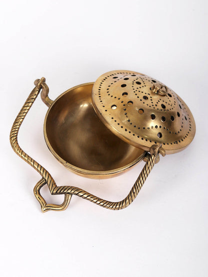 7" Brass Incense Burner | Handmade