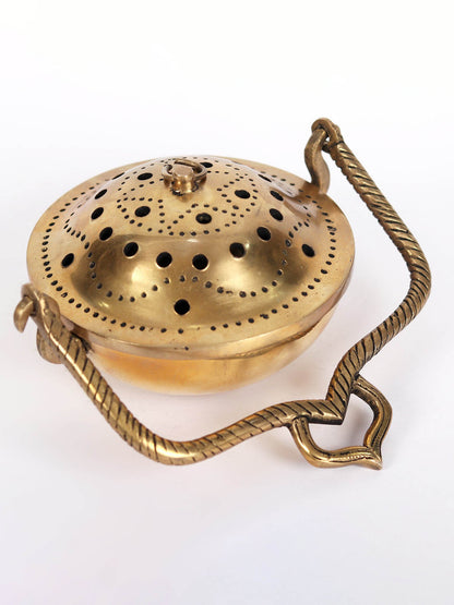 7" Brass Incense Burner | Handmade