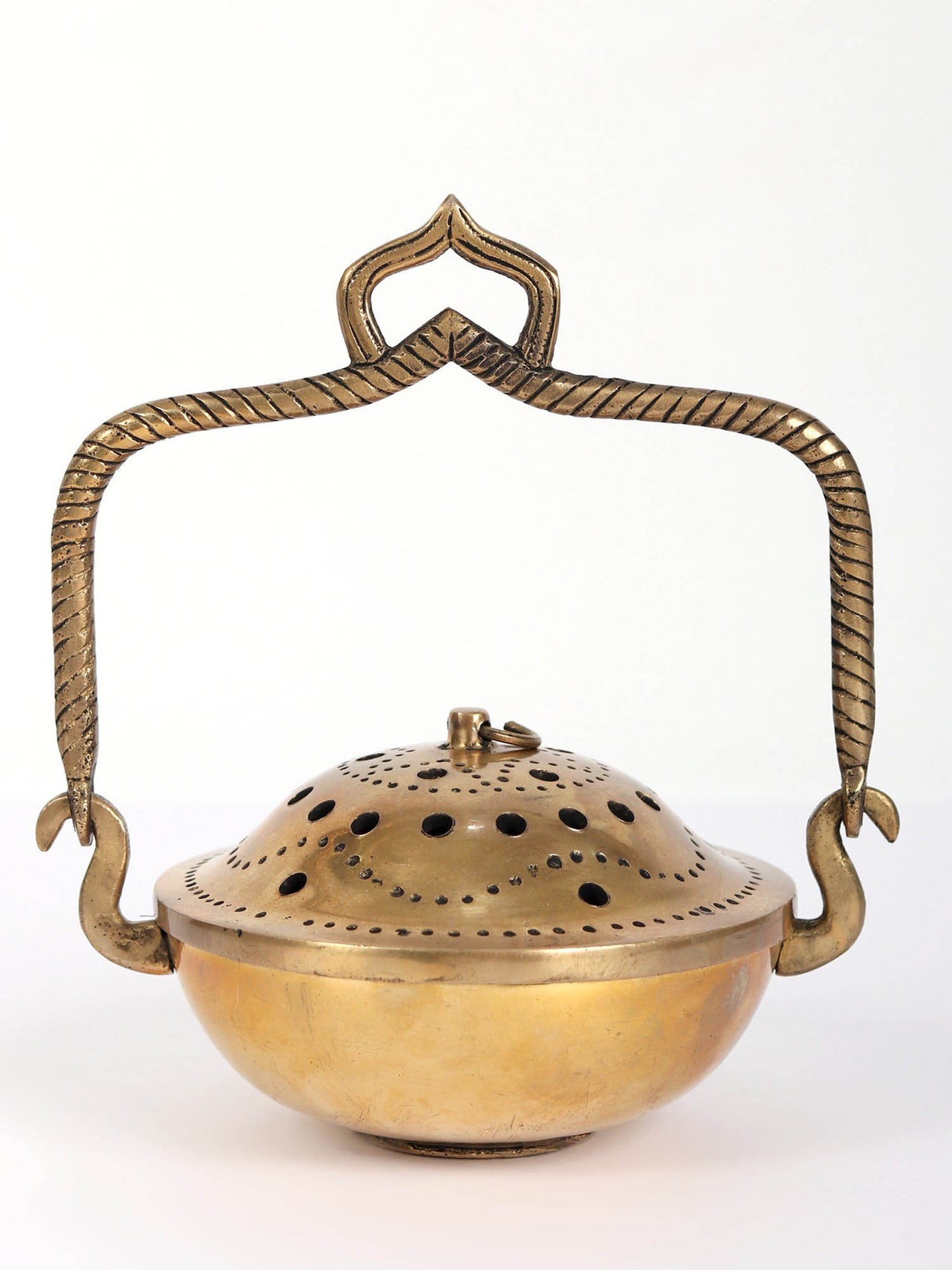 7" Brass Incense Burner | Handmade