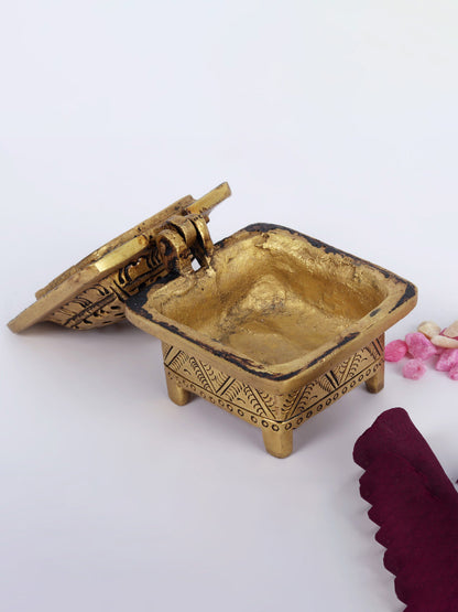 2" Incense Burner In Brass | Handmade | Made In India