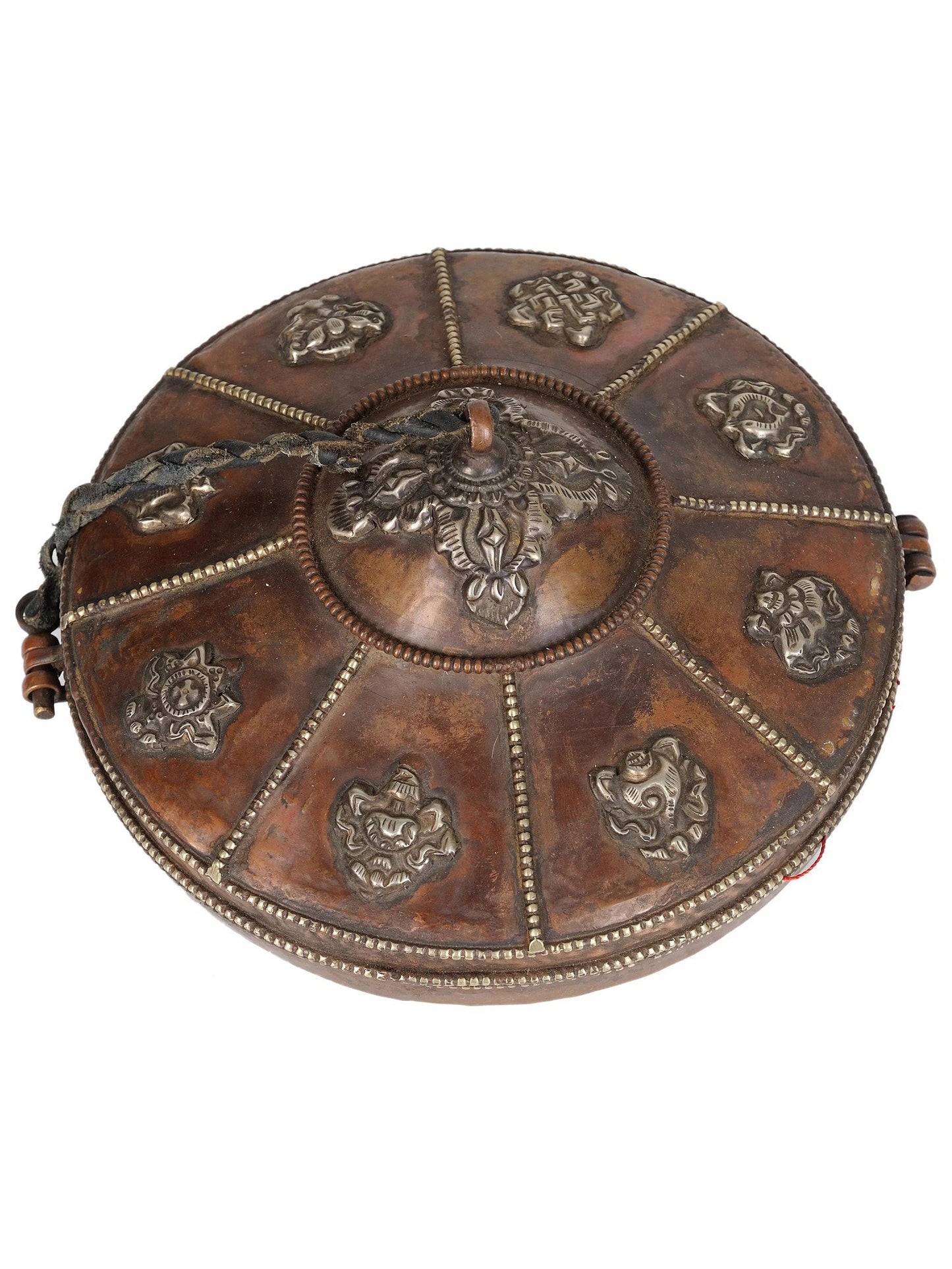 6" Tibetan Buddhist Cymbals With Case | Handmade | Bronze And Copper Ritual Item