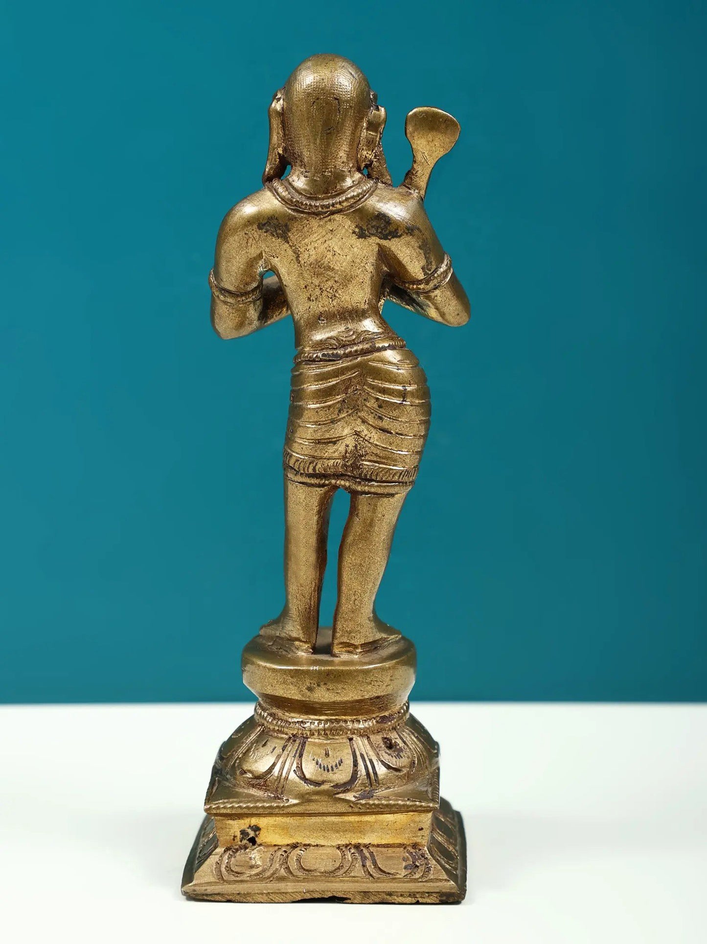 5" Handmade South Indian Saint Panchaloha Bronze Statue From Swamimalai | Handmade Idol