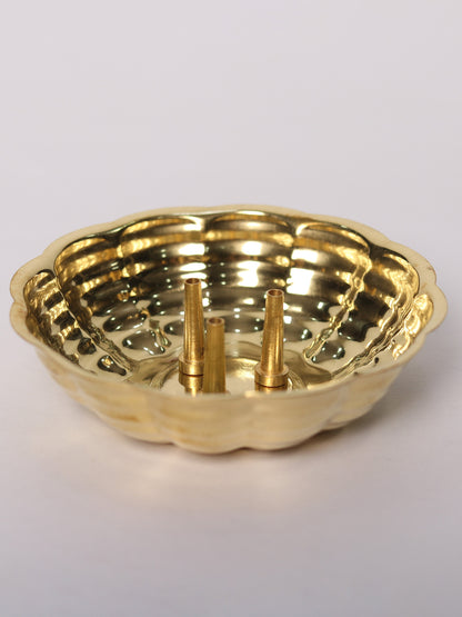 Small Agarbatti Stand in Brass | Handmade