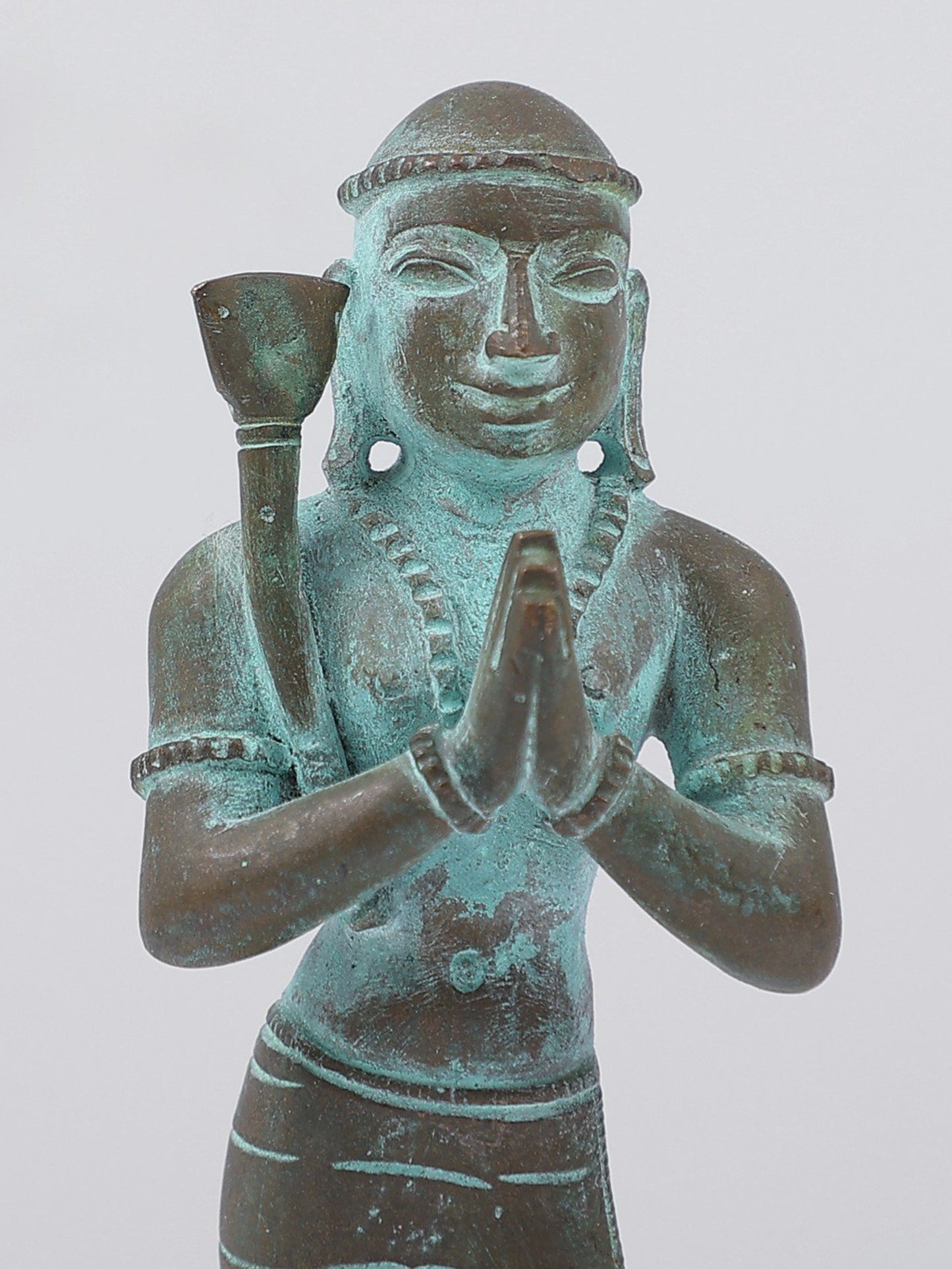 5" Saint Appar Tirunavukkarasar Nayanar | Handmade Idol | Panchaloha Bronze Statue From Swamimalai