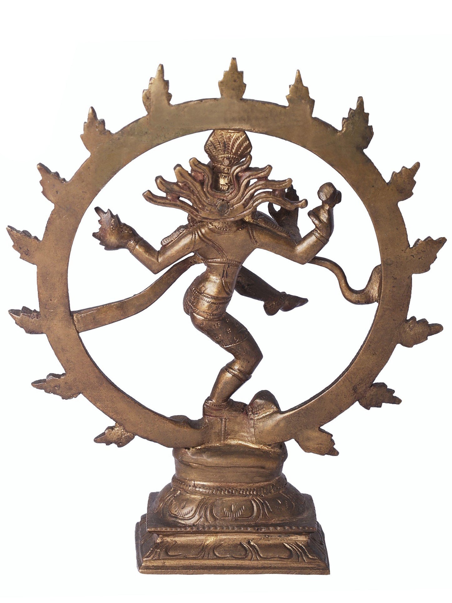 6" Lord Nataraja Statue In Bronze  | Handmade Idol | Shiva In Nataraja Mudra Statue