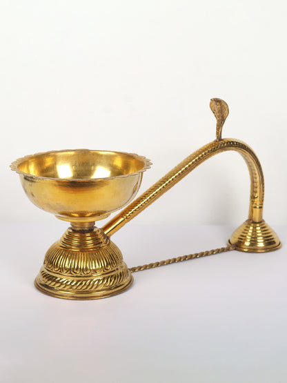 Brass Dhoop Dani with Handle (Multiple Sizes) | Handmade