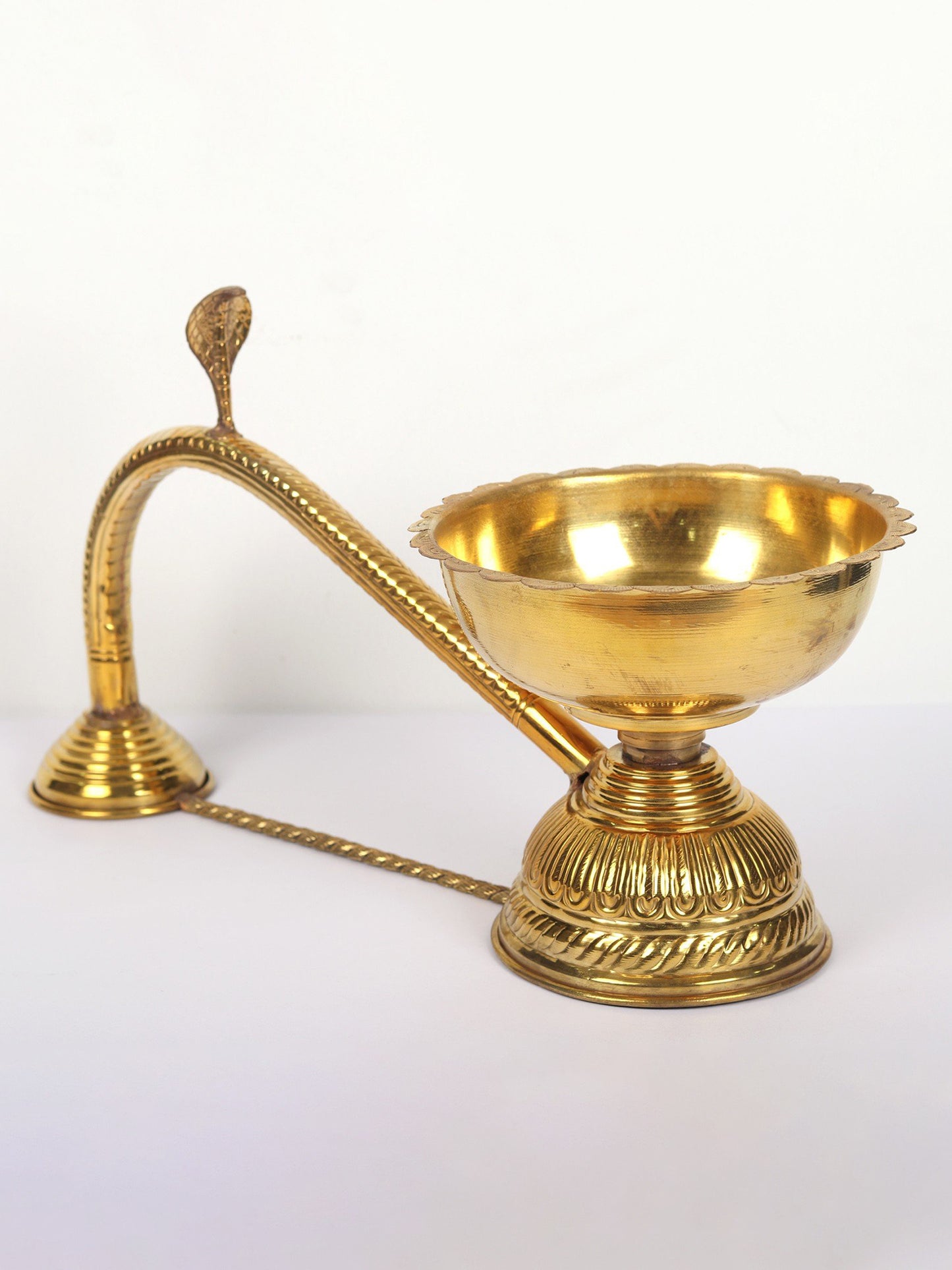 Brass Dhoop Dani with Handle (Multiple Sizes) | Handmade