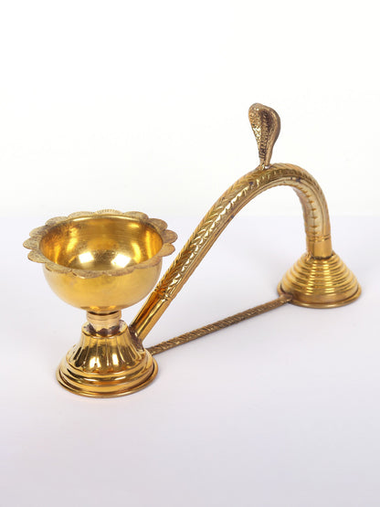 Brass Dhoop Dani with Handle (Multiple Sizes) | Handmade