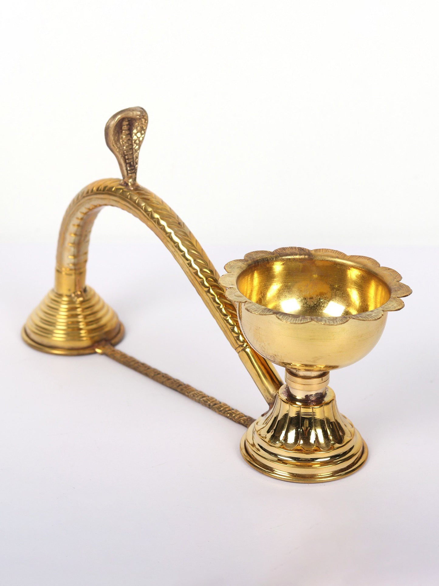 Brass Dhoop Dani with Handle (Multiple Sizes) | Handmade