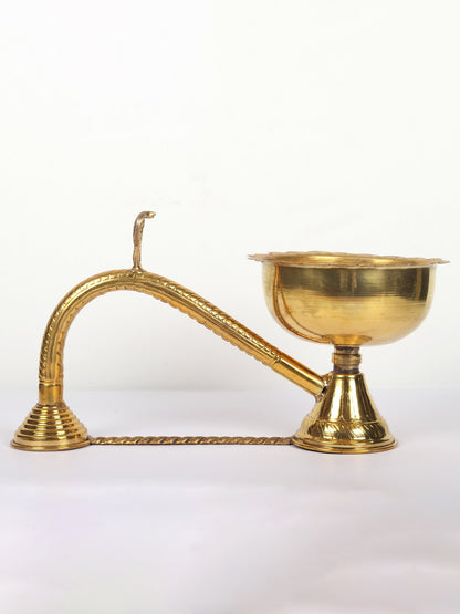 Brass Dhoop Dani with Handle (Multiple Sizes) | Handmade