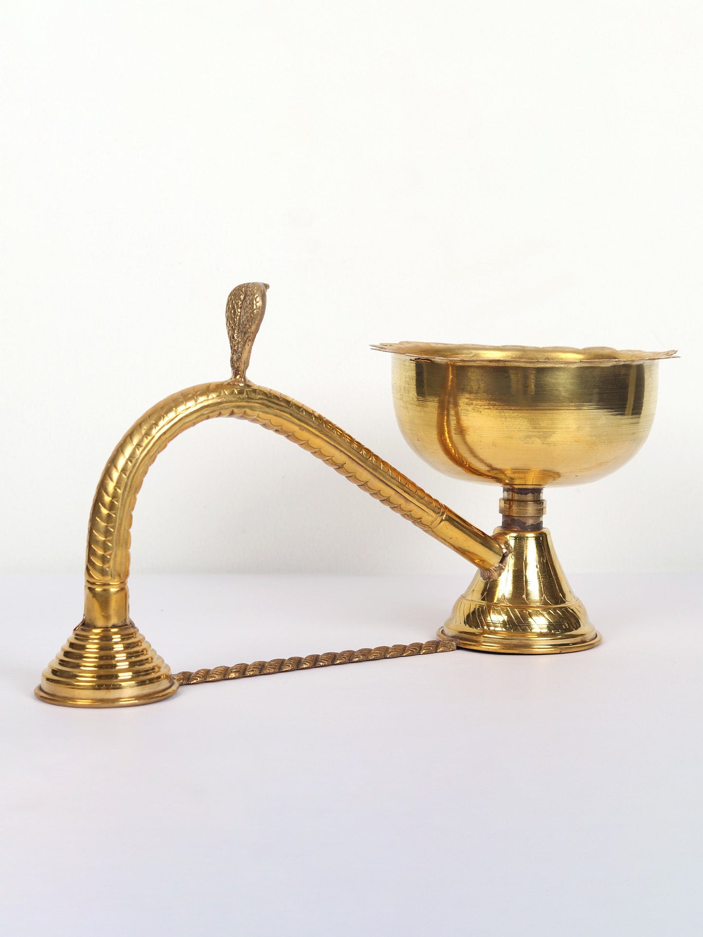 Brass Dhoop Dani with Handle (Multiple Sizes) | Handmade