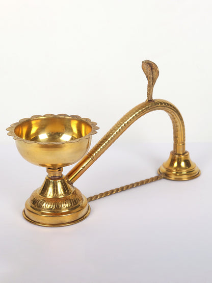 Brass Dhoop Dani with Handle (Multiple Sizes) | Handmade