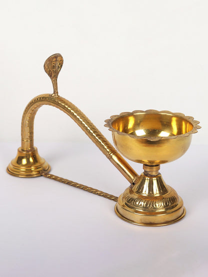 Brass Dhoop Dani with Handle (Multiple Sizes) | Handmade