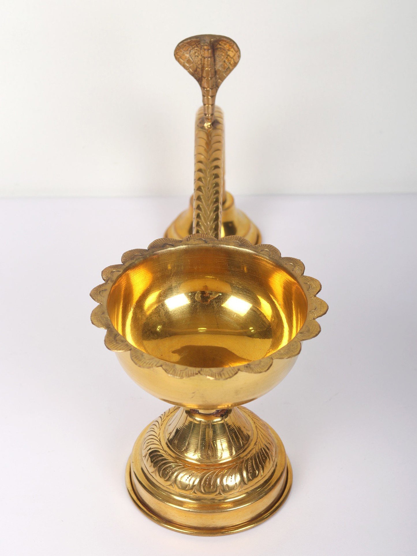 Brass Dhoop Dani with Handle (Multiple Sizes) | Handmade