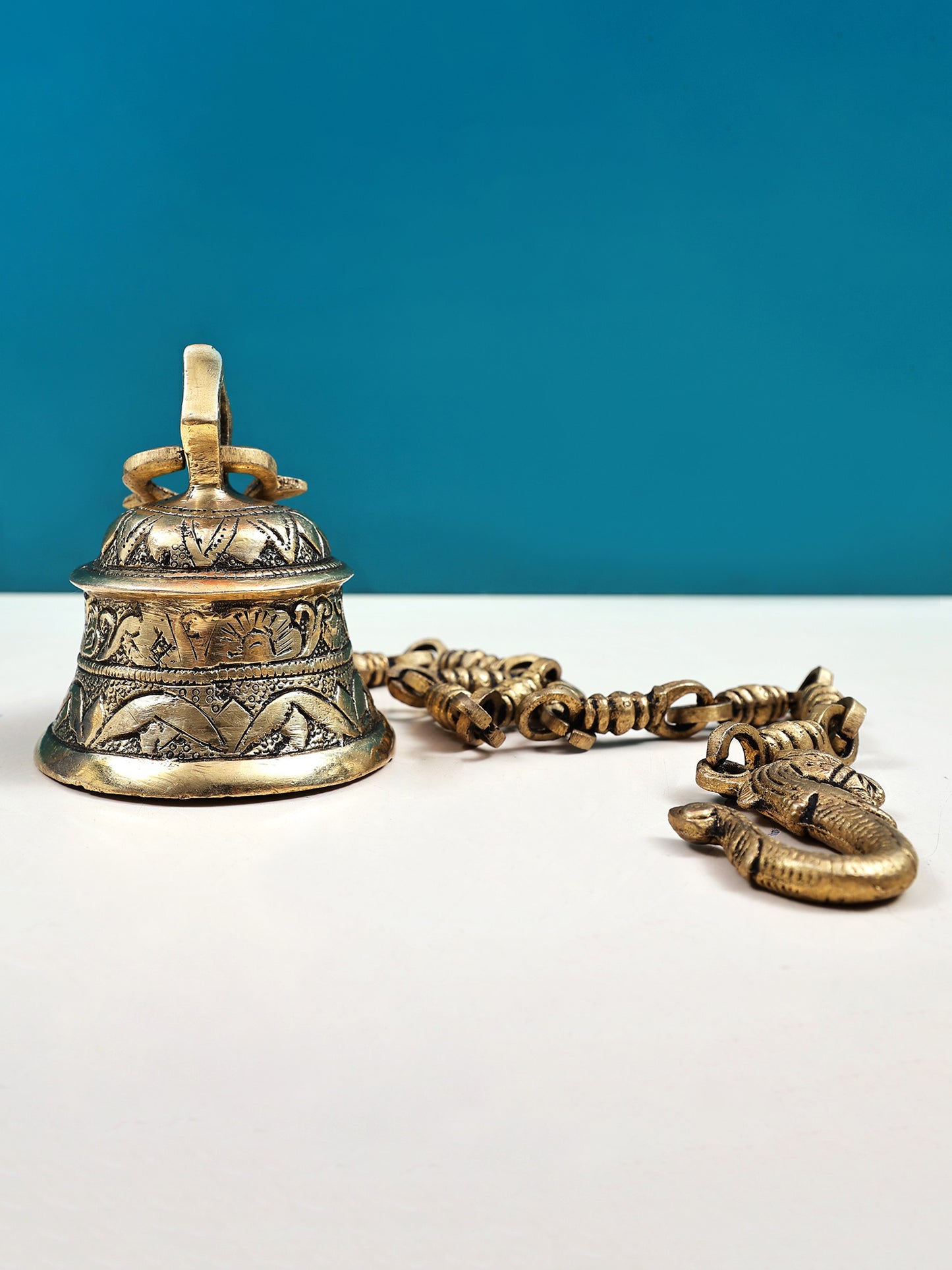 4" Brass Temple Bell | Handmade