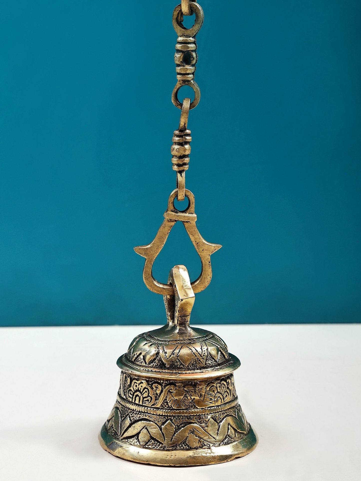 4" Brass Temple Bell | Handmade